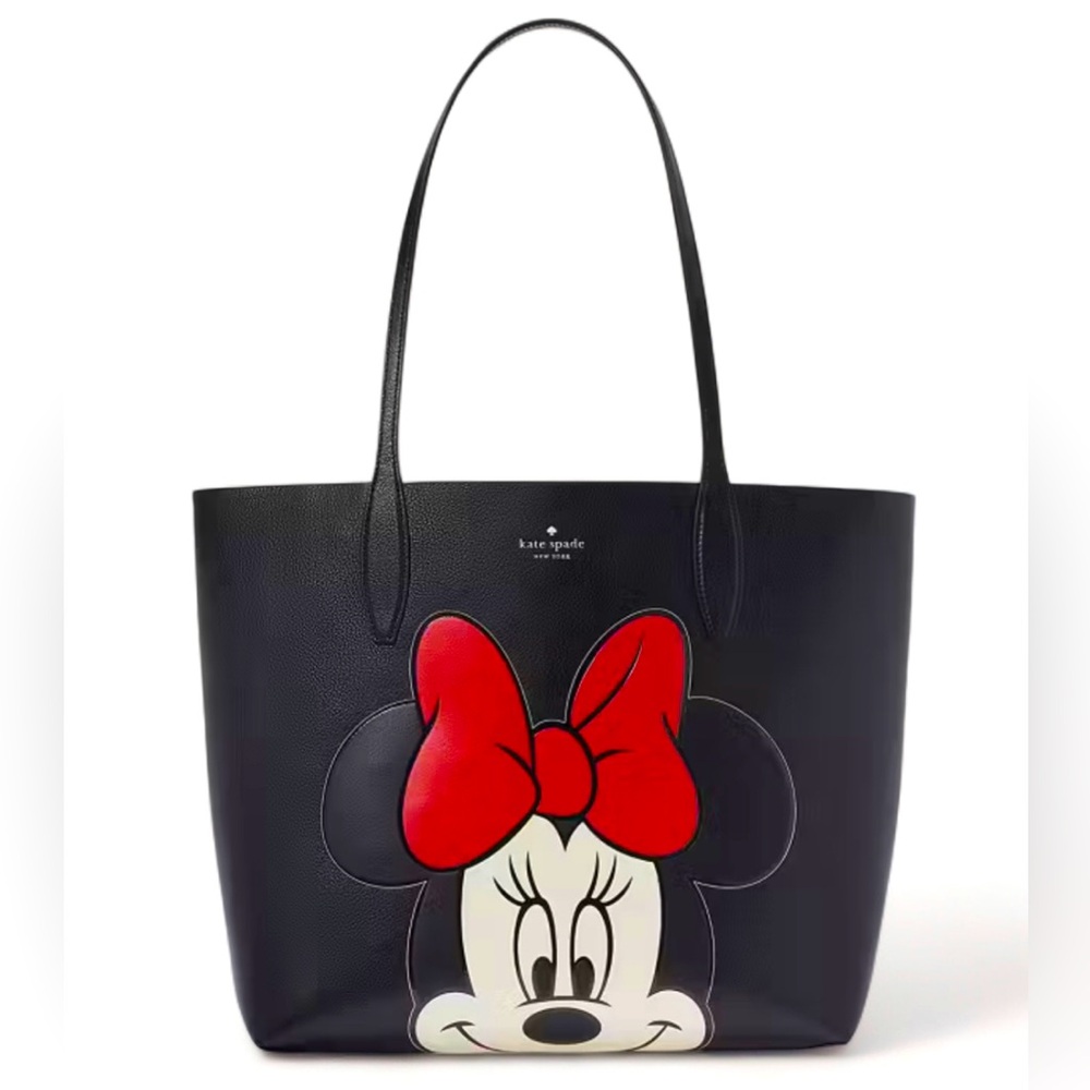 Kate Spade Black and Red Minnie Mouse Tote